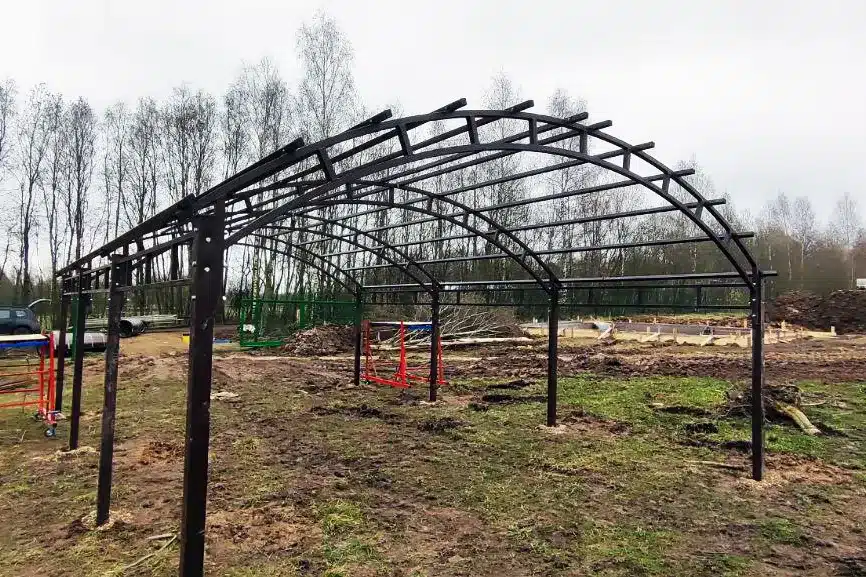 Установка каркаса для навеса Великий Новгород